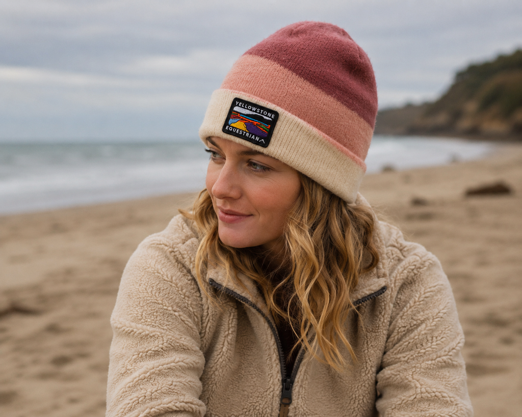 Multi Soft Wave Beanie - Oatmeal/Stone/Biscuit