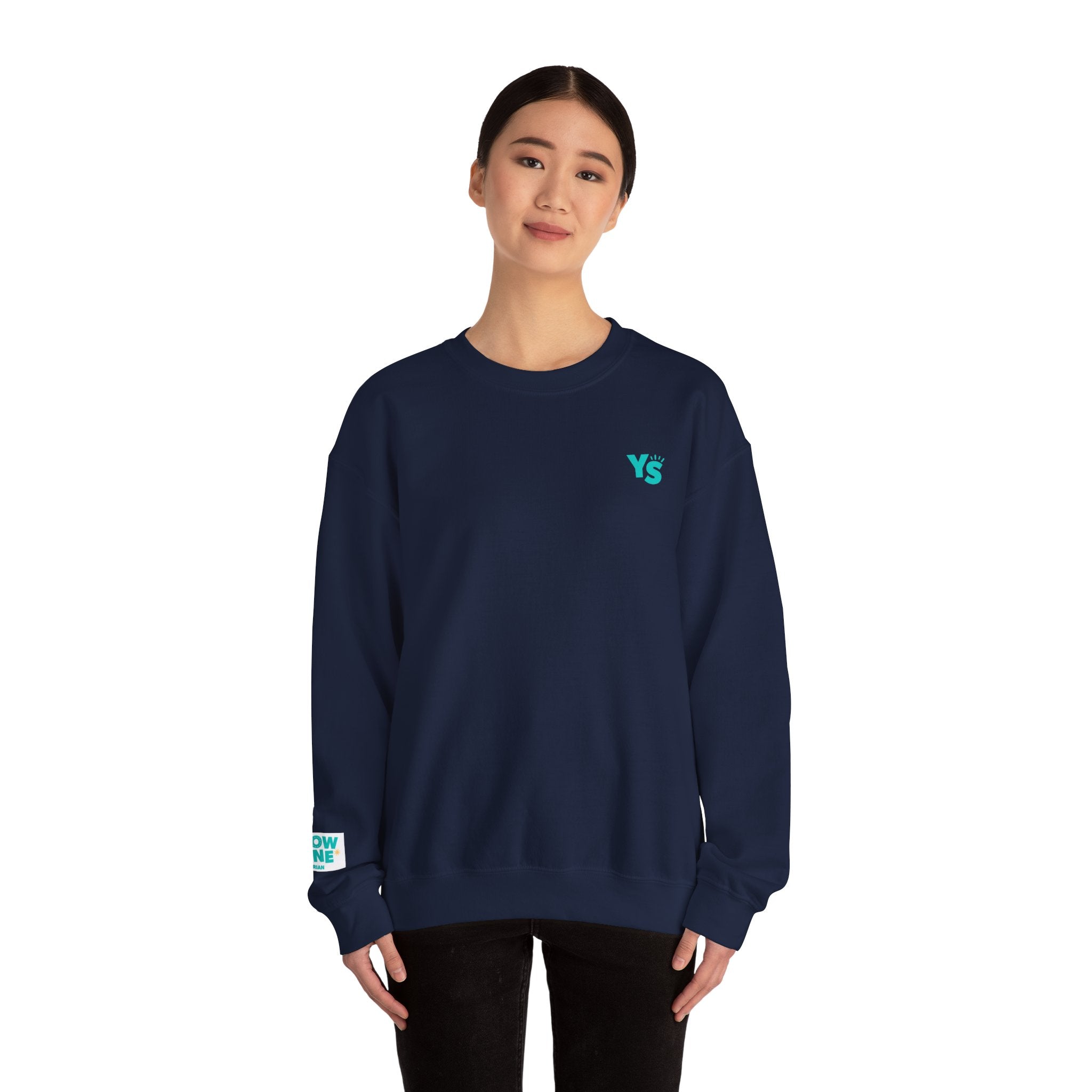 Yellowstone Equestrian Crewneck Sweatshirt – Pastel Logo Mountain Pullover