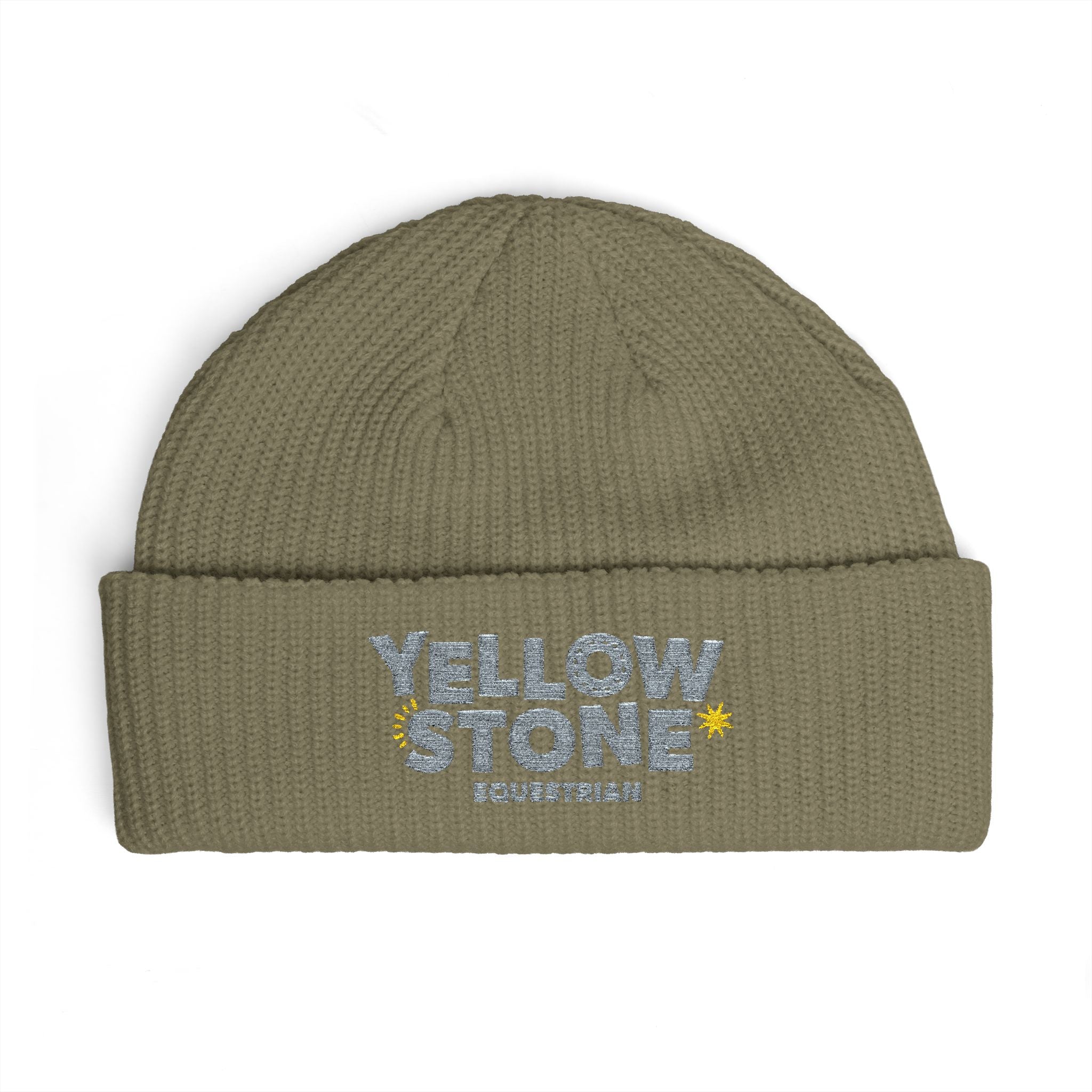 Yellowstone Expedition Cuff Beanie — Embroidered National Park Winter Hat