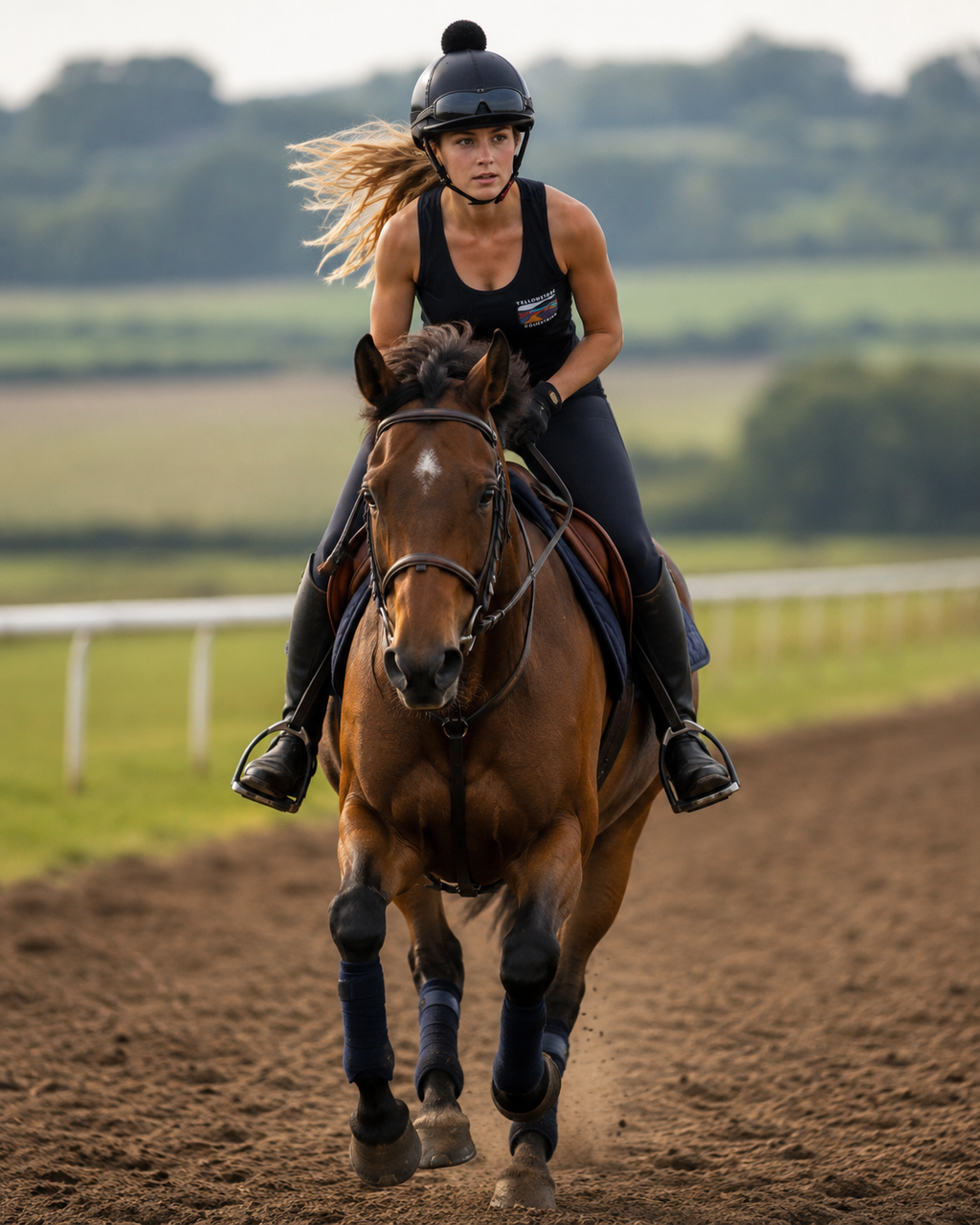 Ladies Racerback Riding Vest
