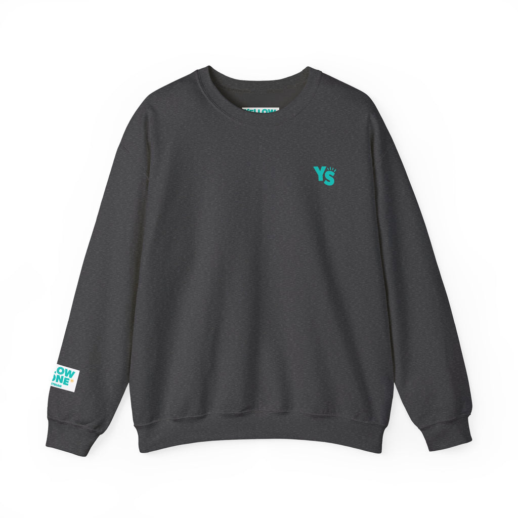 Yellowstone Equestrian Crewneck Sweatshirt – Pastel Logo Mountain Pullover