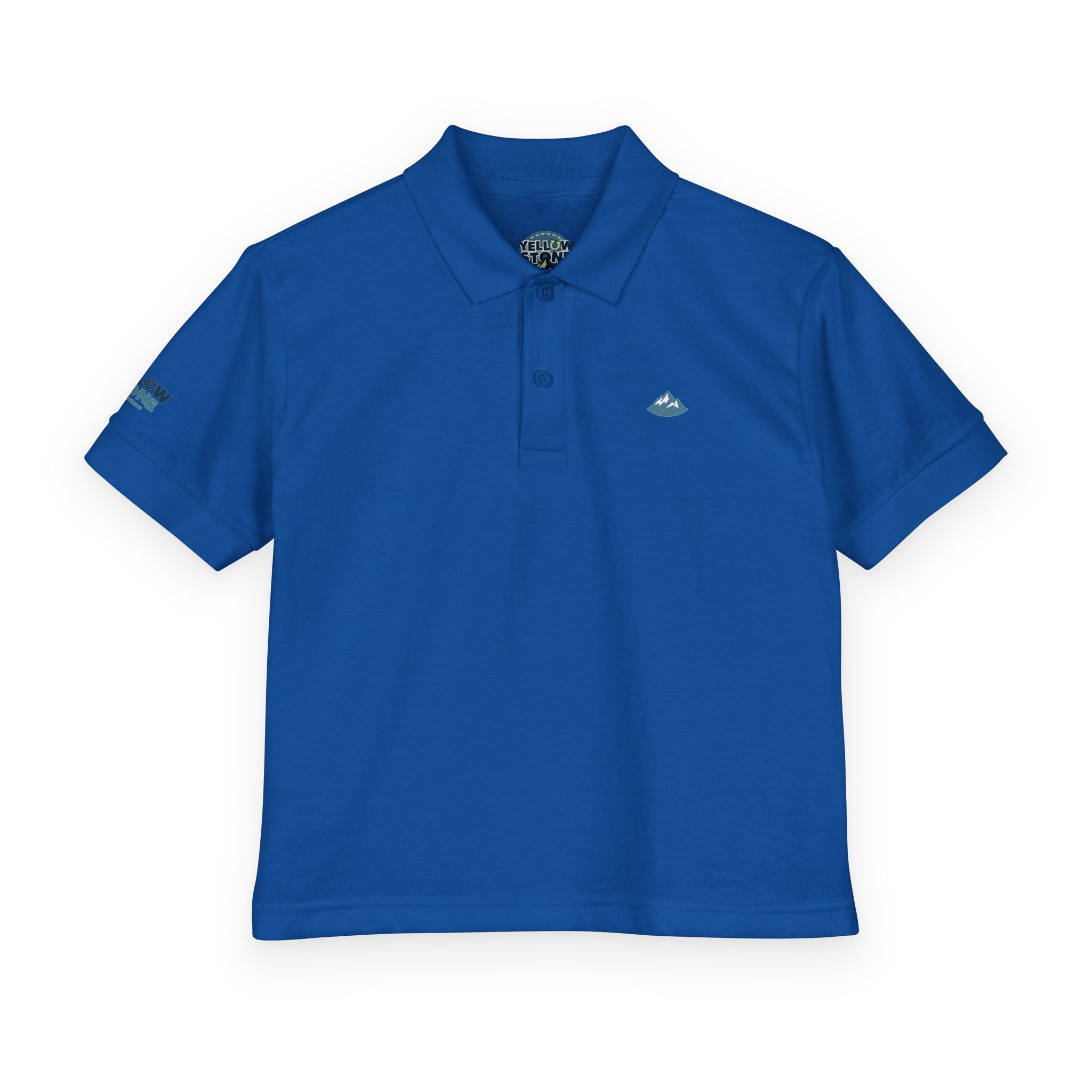 Youth Polo Shirt with Teal "YS" Logo — Kids Riding & Casual Polo