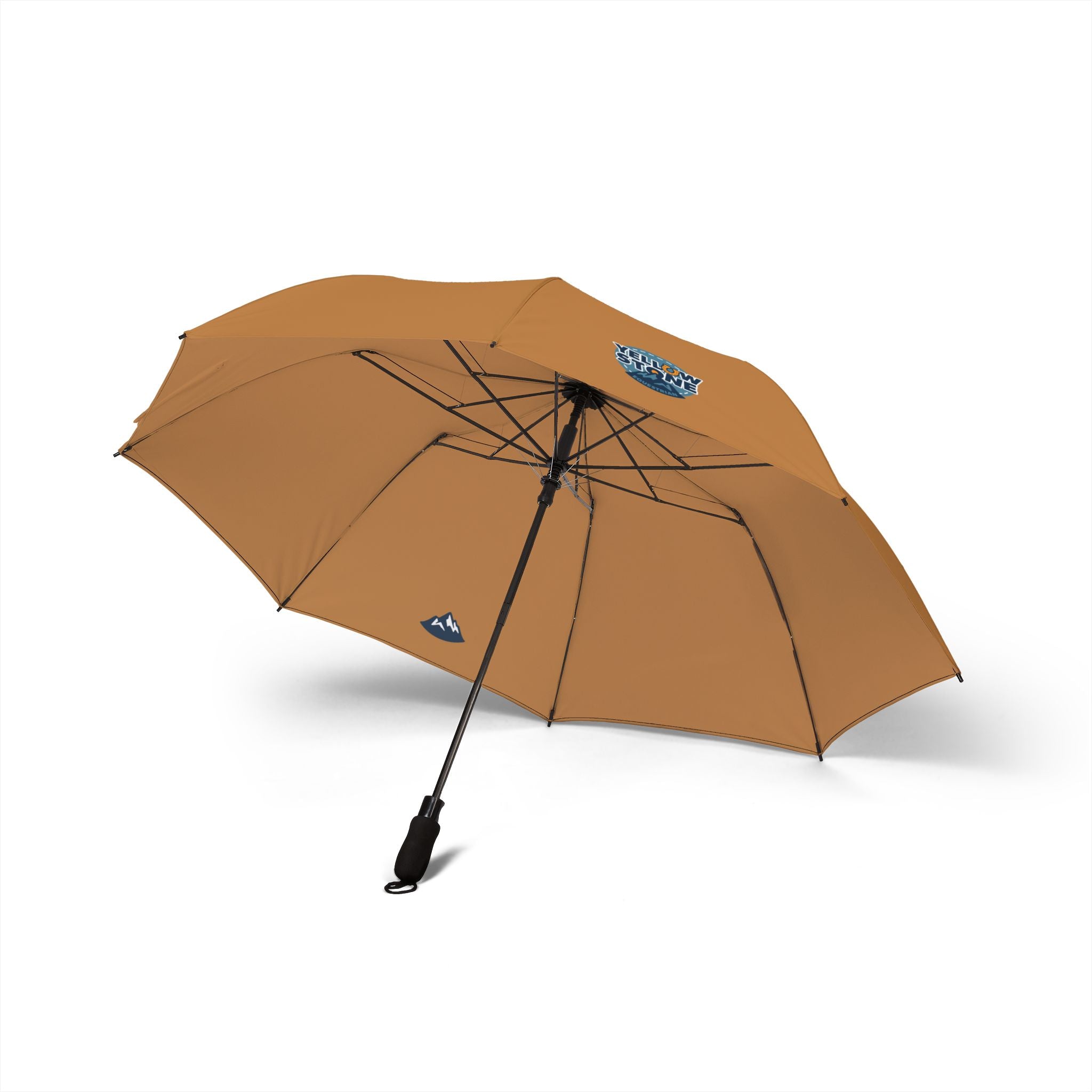 Umbrella — 'Follow Your Vibes' Semi‑Automatic Foldable Rain Umbrella