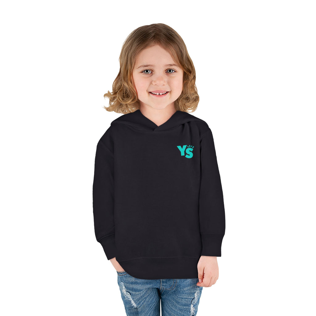 Toddler Hoodie — 'Yellow Stone Equestrian' Logo Pullover (Kids Fleece)