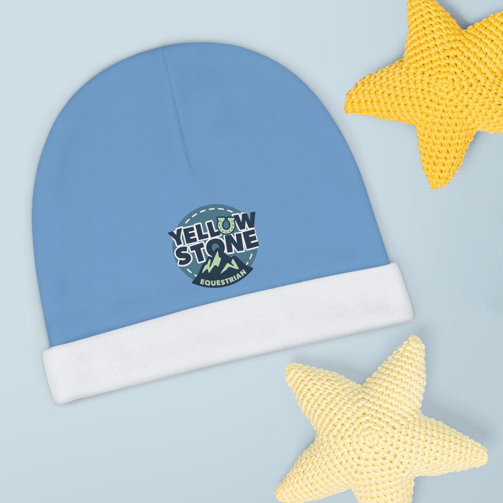 Baby Beanie - Blue "YS" Logo Newborn Cap