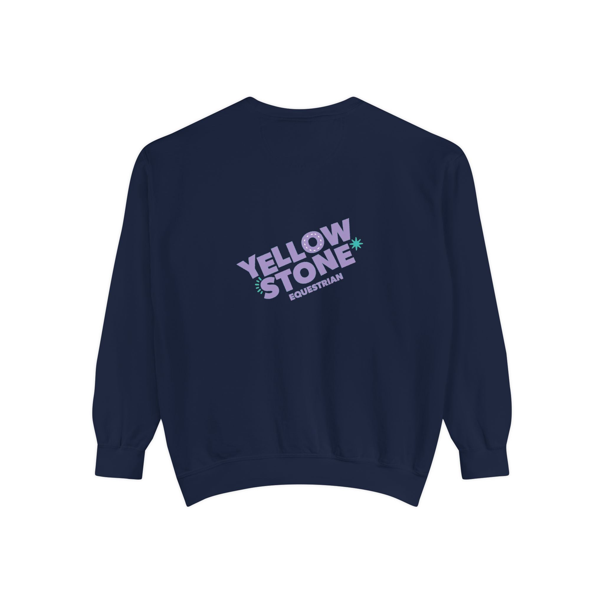 Retro Surf Badge Sweatshirt — 'Good Vibes' Pastel Crewneck