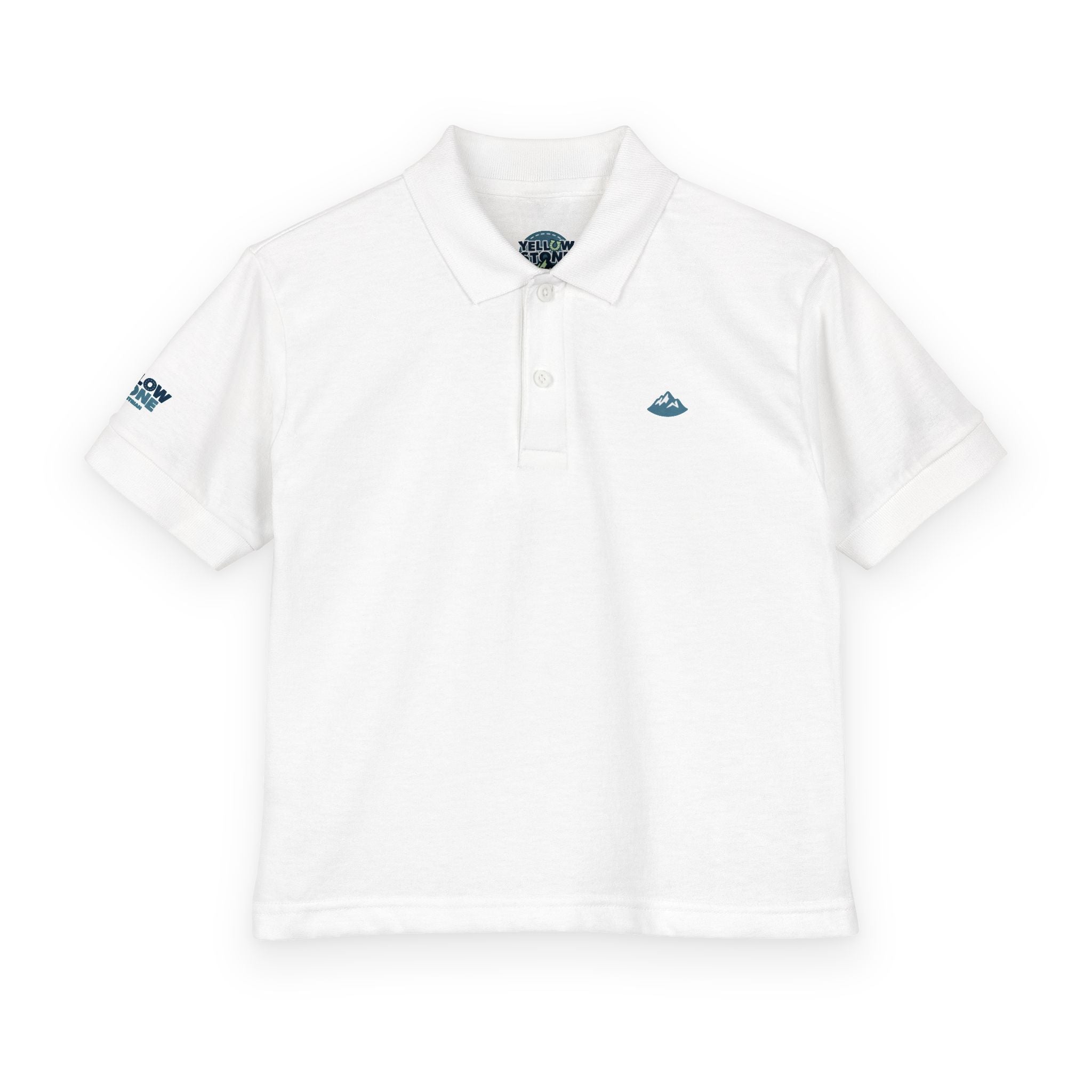 Youth Polo Shirt with Teal "YS" Logo — Kids Riding & Casual Polo