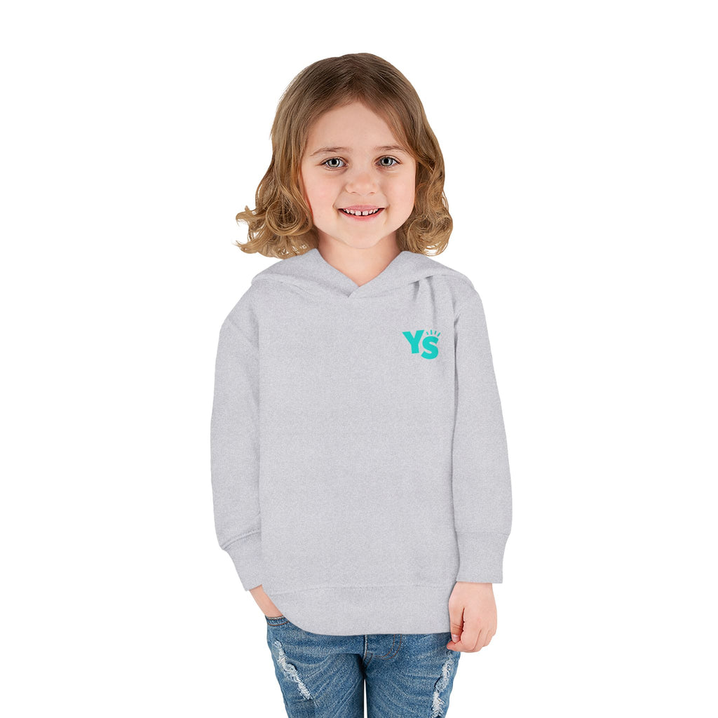 Toddler Hoodie — 'Yellow Stone Equestrian' Logo Pullover (Kids Fleece)