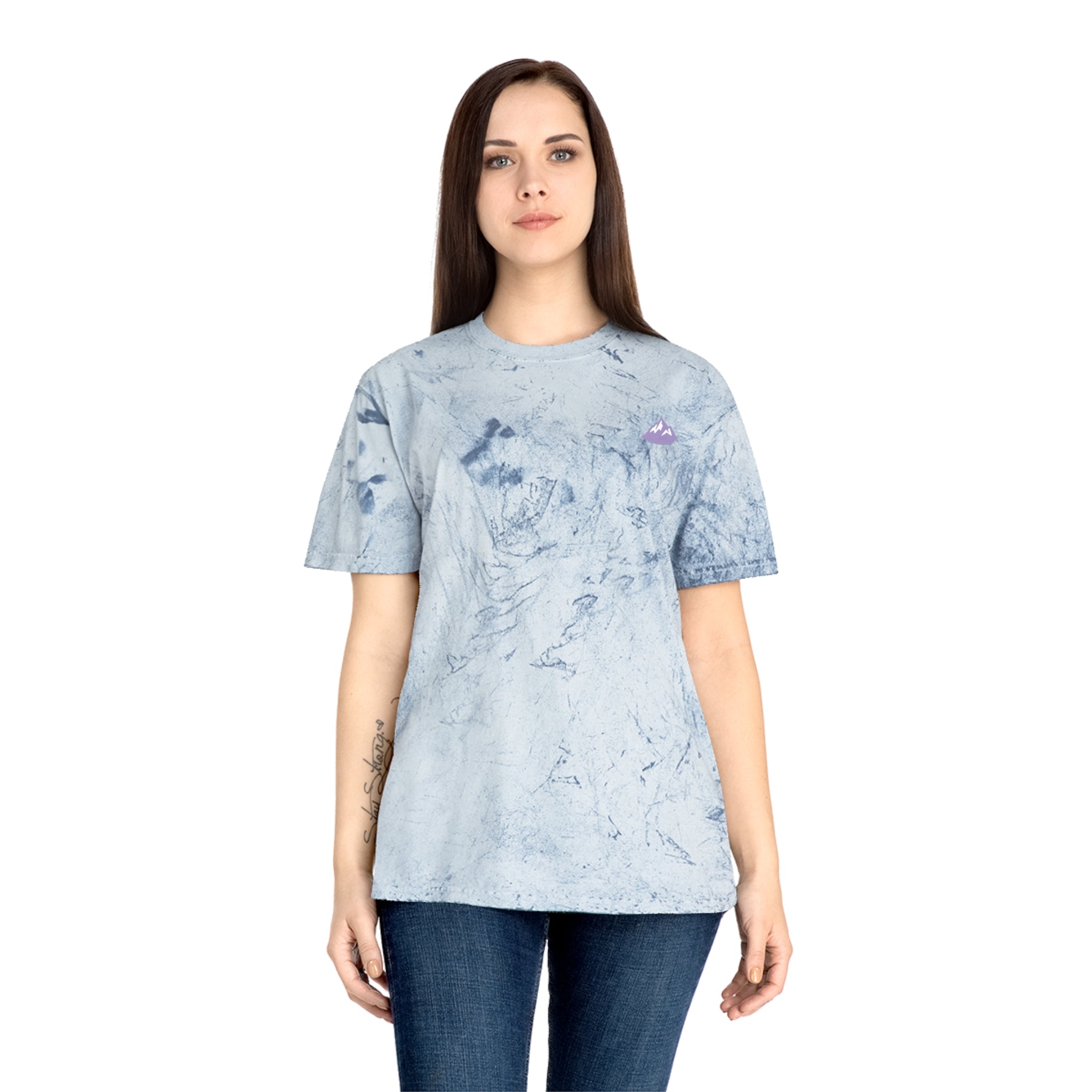 Yellowstone Equestrian Tie-Dye T-Shirt — Colorful Retro Logo Tee