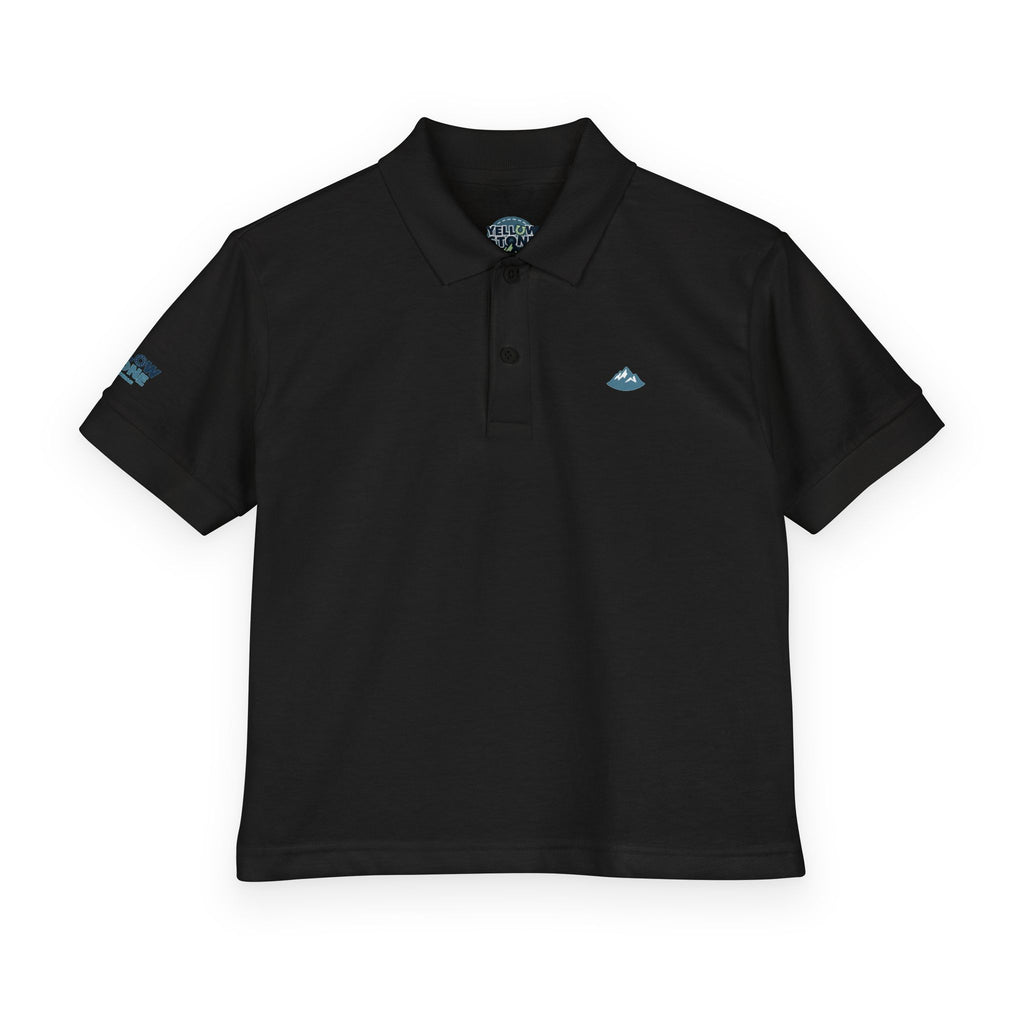 Youth Polo Shirt with Teal "YS" Logo — Kids Riding & Casual Polo