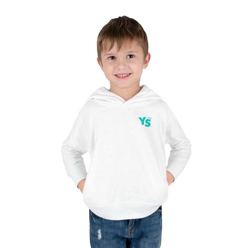 Toddler Hoodie — 'Yellow Stone Equestrian' Logo Pullover (Kids Fleece)