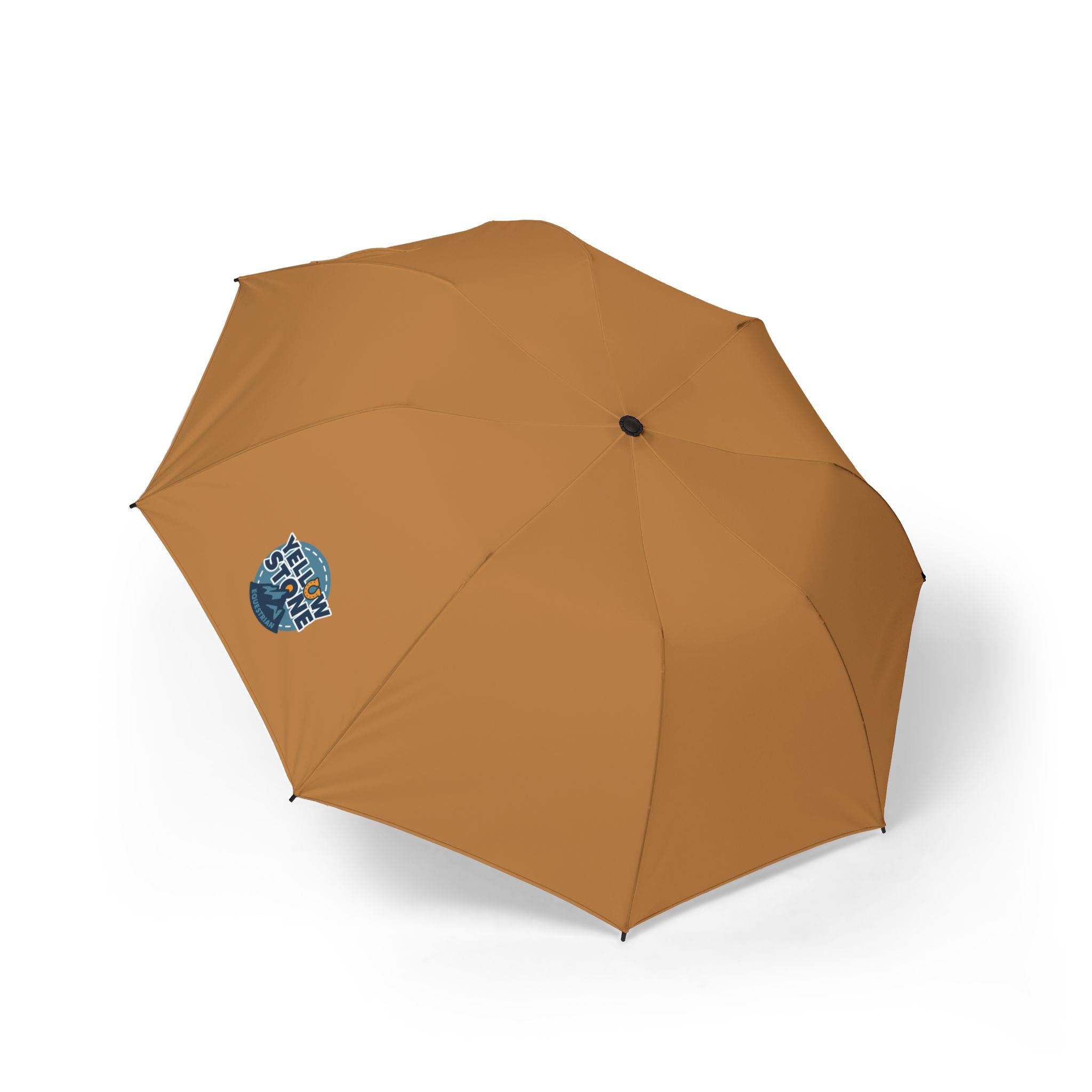 Umbrella — 'Follow Your Vibes' Semi‑Automatic Foldable Rain Umbrella