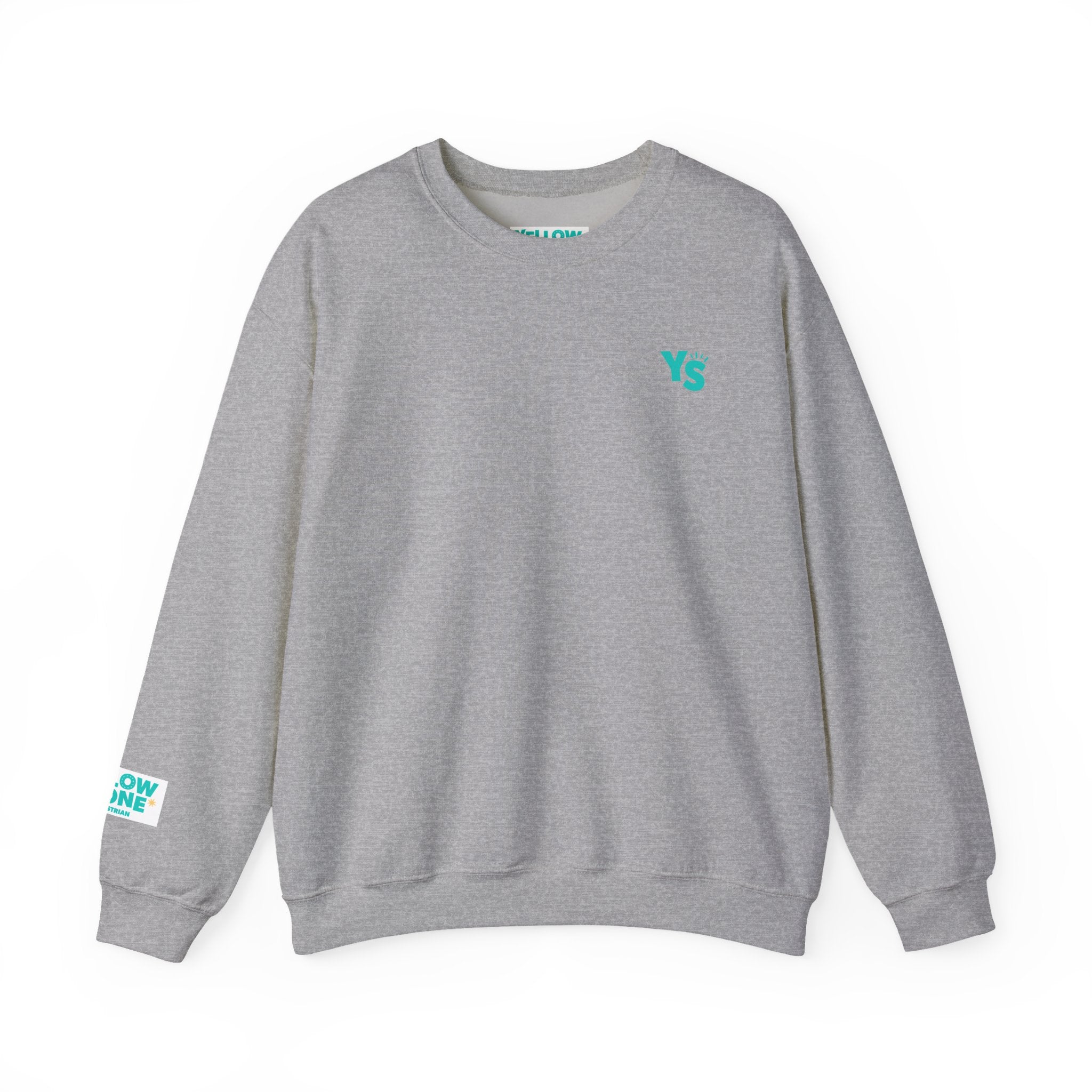 Yellowstone Equestrian Crewneck Sweatshirt – Pastel Logo Mountain Pullover