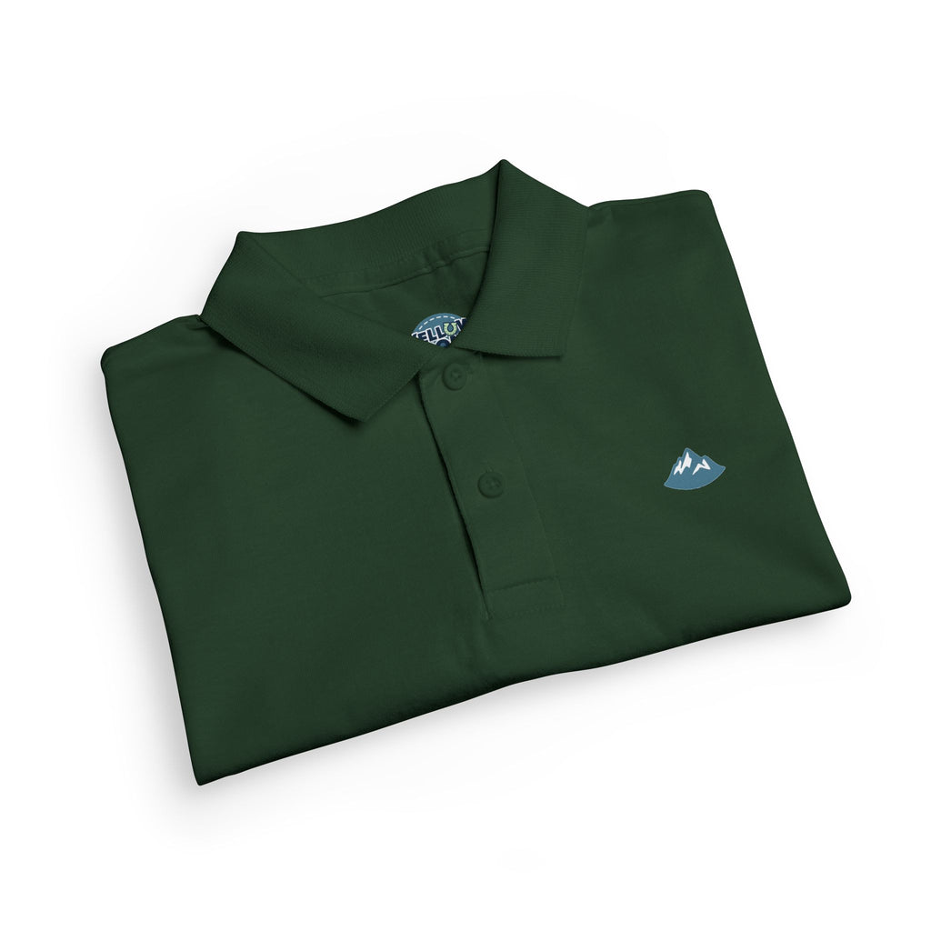 Youth Polo Shirt with Teal "YS" Logo — Kids Riding & Casual Polo