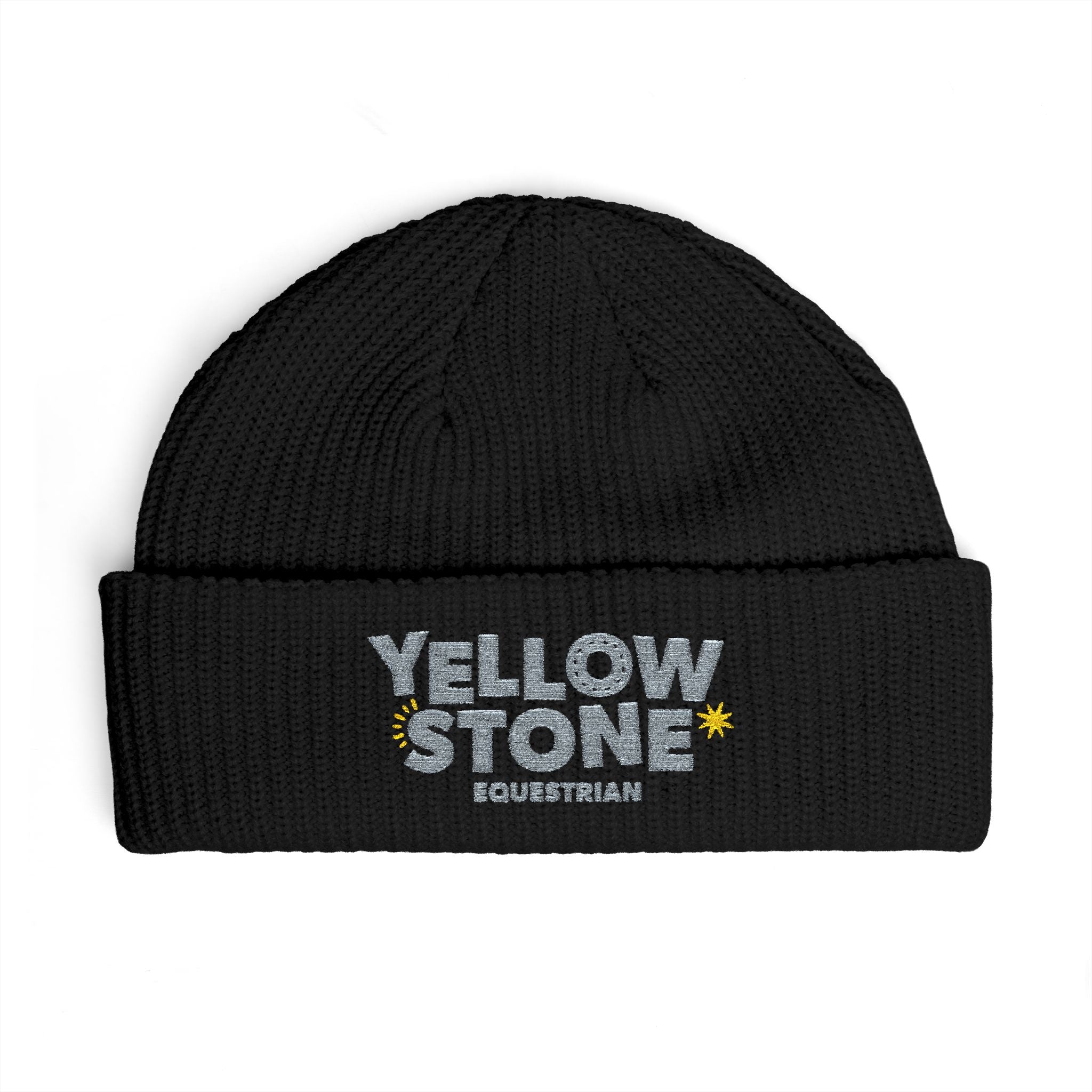 Yellowstone Expedition Cuff Beanie — Embroidered National Park Winter Hat