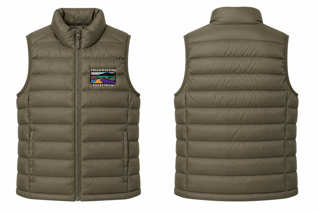 Unisex Padded Gilet Khaki