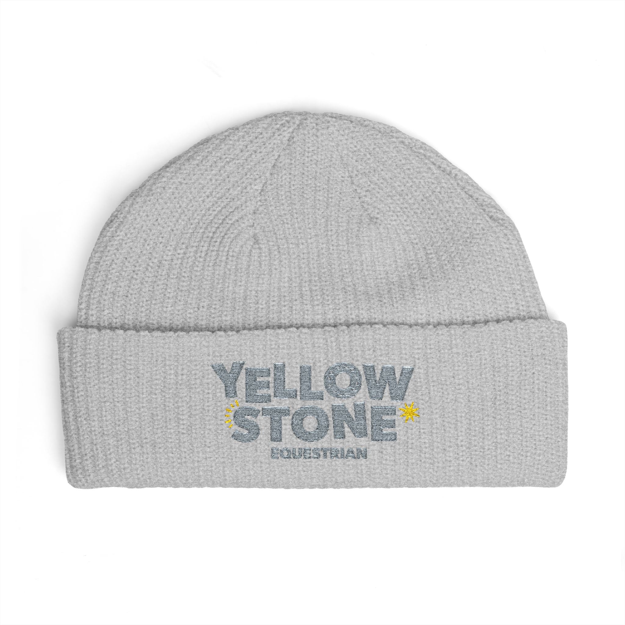 Yellowstone Expedition Cuff Beanie — Embroidered National Park Winter Hat