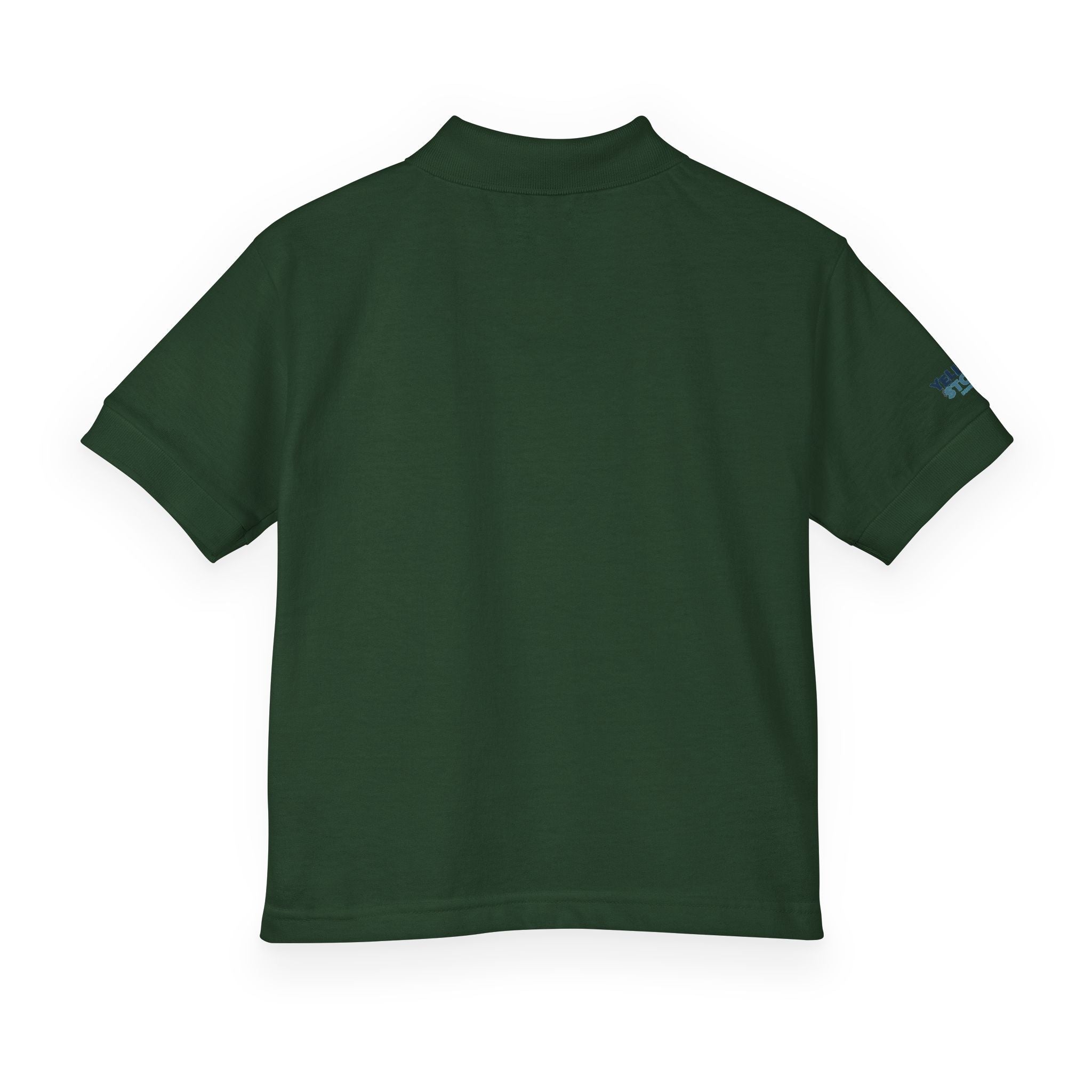 Youth Polo Shirt with Teal "YS" Logo — Kids Riding & Casual Polo