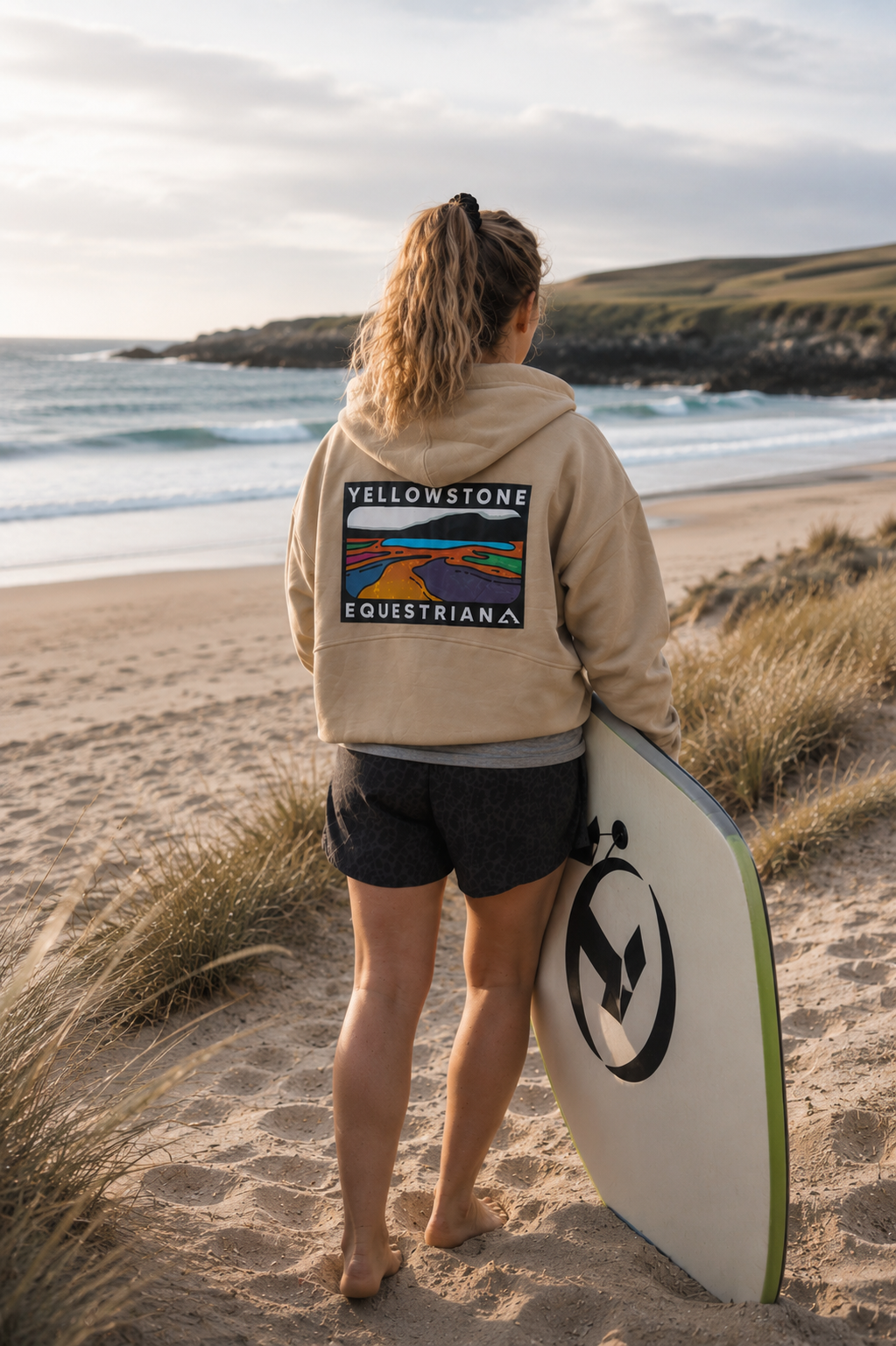 Ladies 1/2 Zip Hoodie