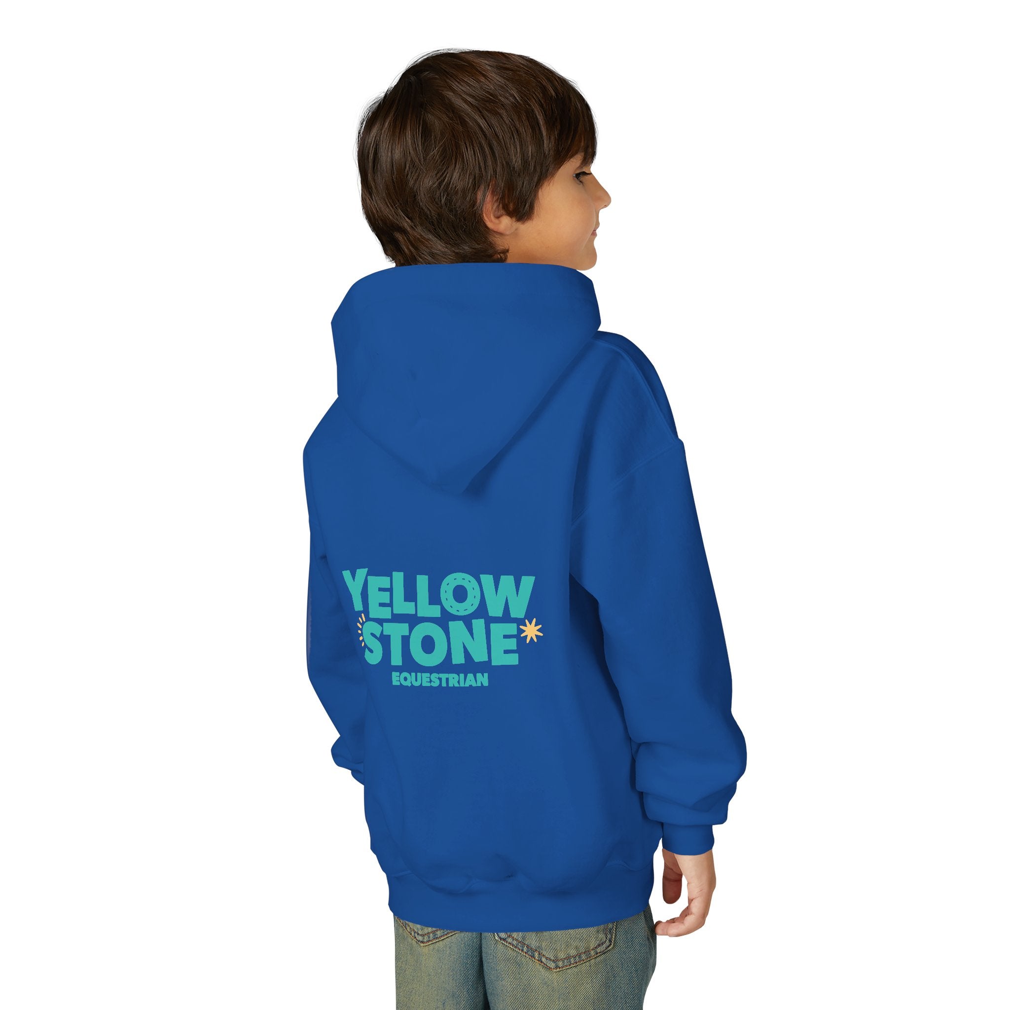 Yellowstone Equestrian Youth Hoodie — 'YS' Logo Pullover
