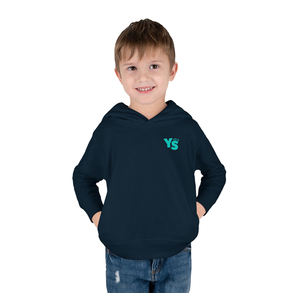 Toddler Hoodie — 'Yellow Stone Equestrian' Logo Pullover (Kids Fleece)