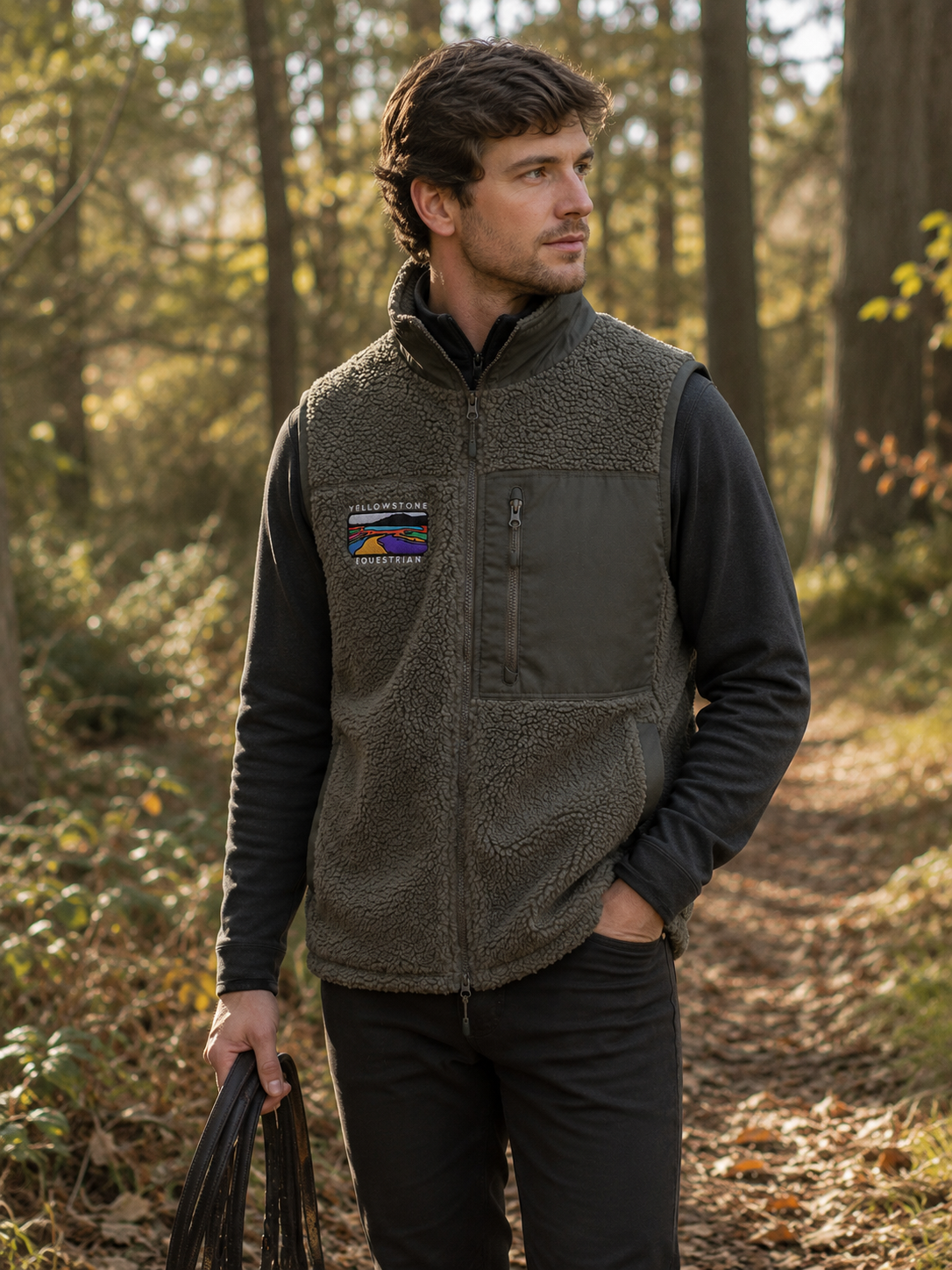 Unisex Sherpa Gilet