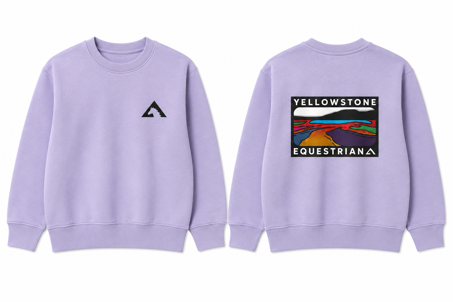 Unisex Kids Sweatshirt Lavender