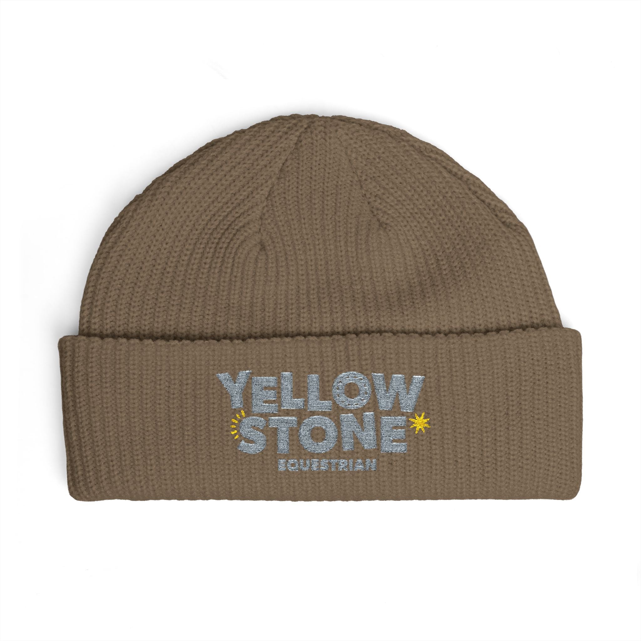 Yellowstone Expedition Cuff Beanie — Embroidered National Park Winter Hat