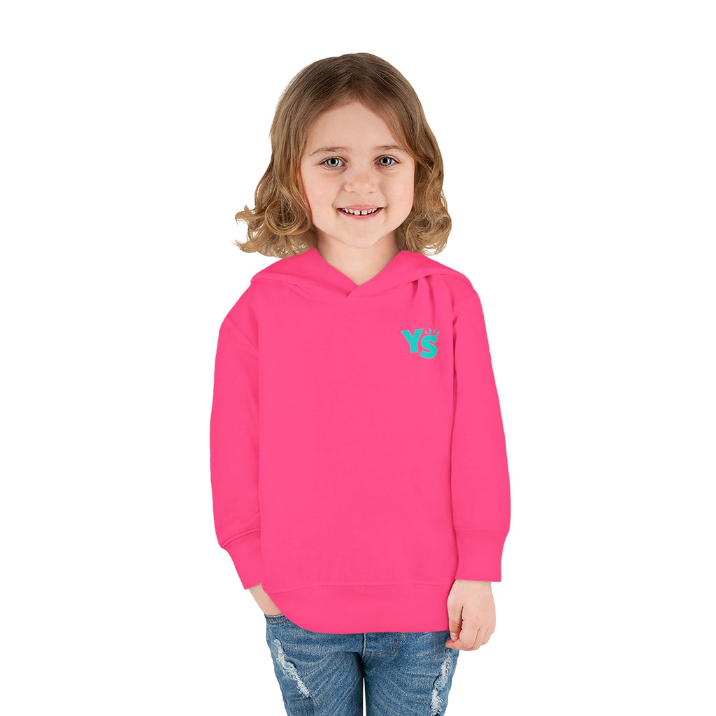 Toddler Hoodie — 'Yellow Stone Equestrian' Logo Pullover (Kids Fleece)