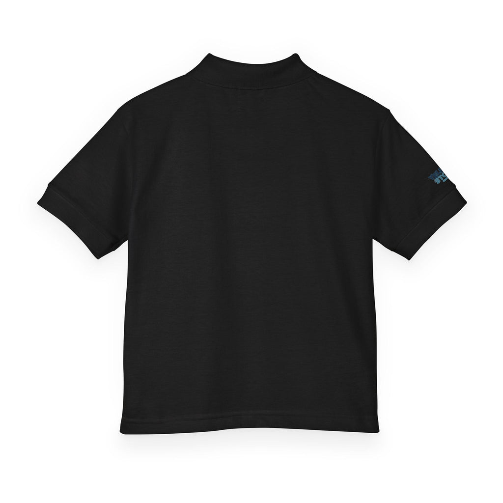 Youth Polo Shirt with Teal "YS" Logo — Kids Riding & Casual Polo