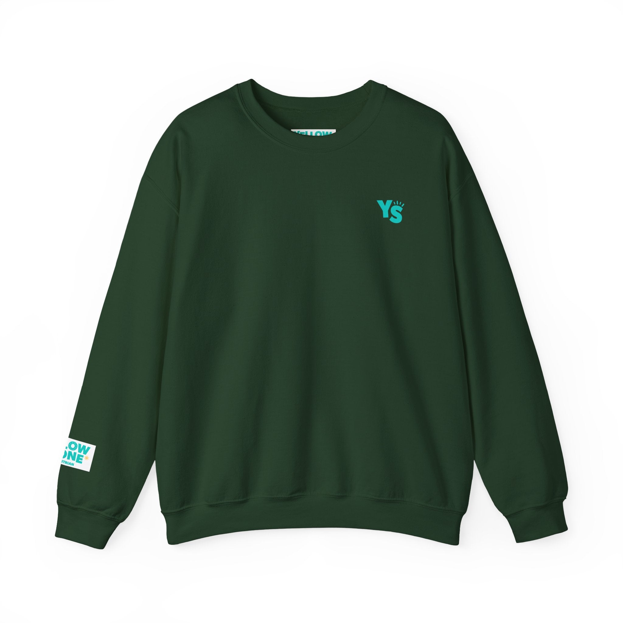 Yellowstone Equestrian Crewneck Sweatshirt – Pastel Logo Mountain Pullover