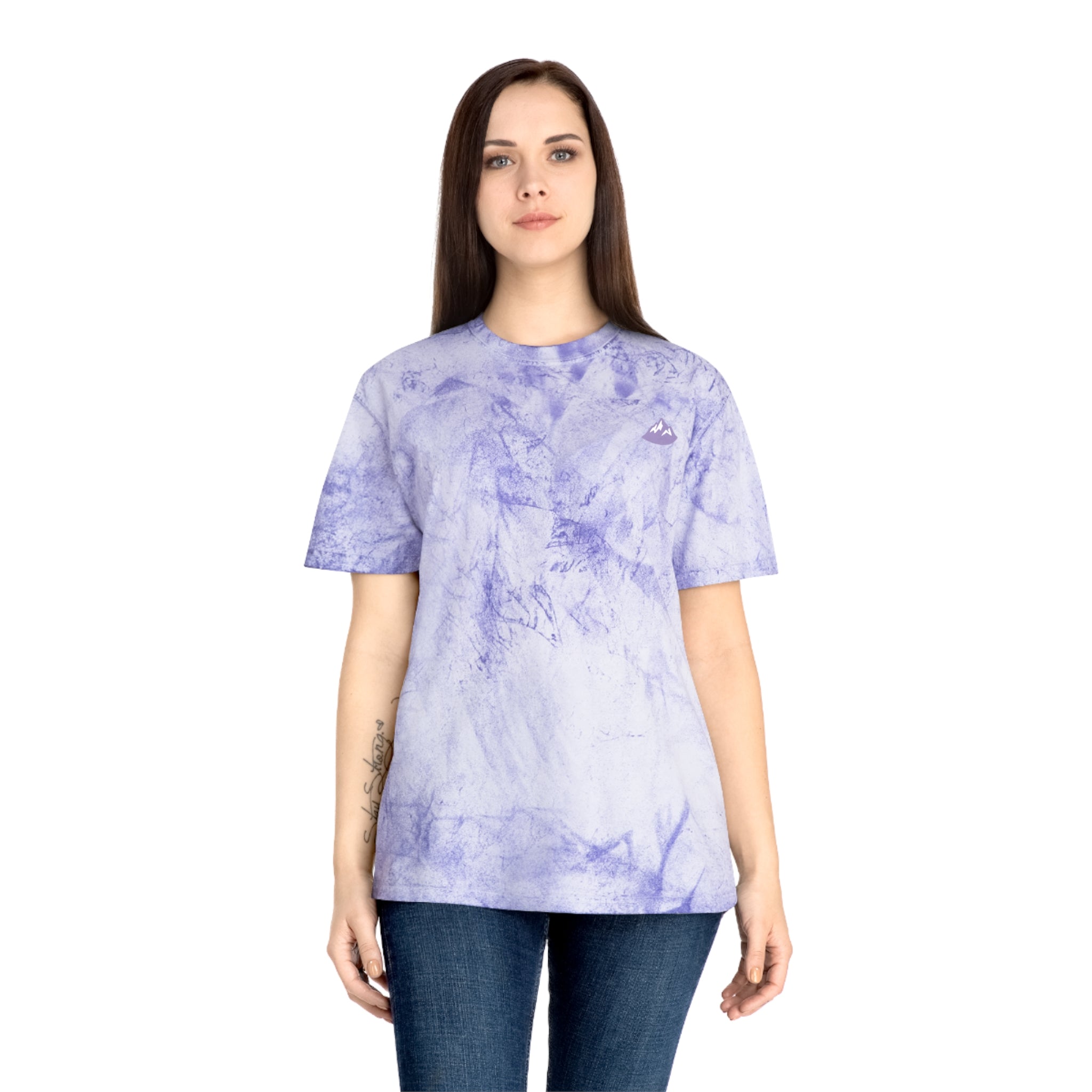 Yellowstone Equestrian Tie-Dye T-Shirt — Colorful Retro Logo Tee