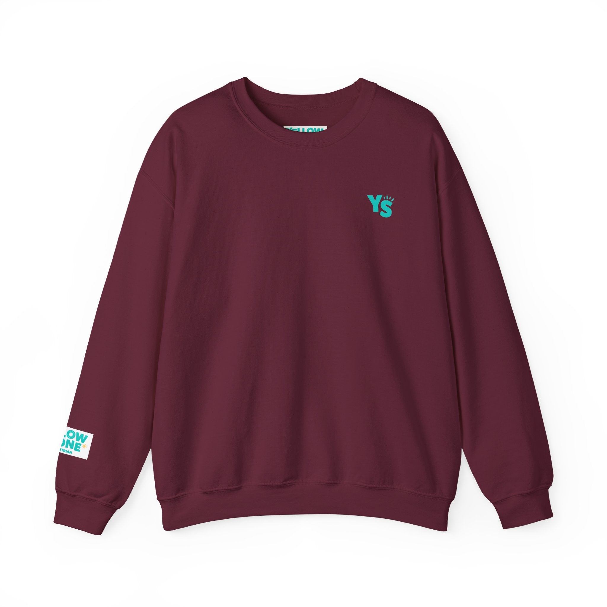 Yellowstone Equestrian Crewneck Sweatshirt – Pastel Logo Mountain Pullover