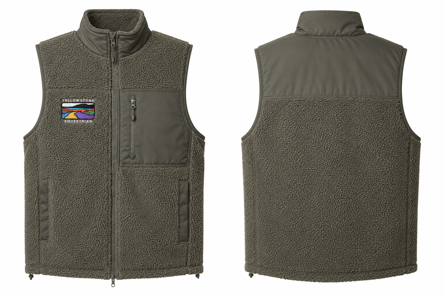 Unisex Sherpa Gilet
