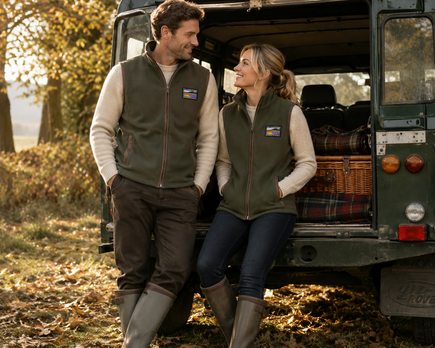 Unisex Country Fleece Gilet