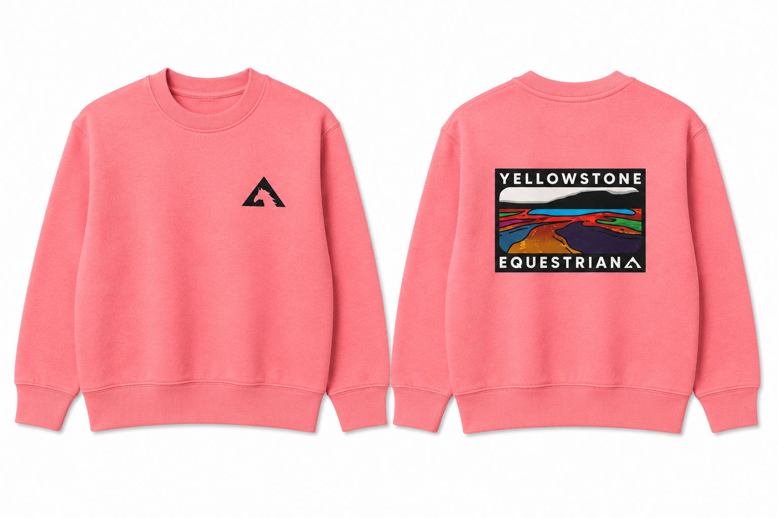 Unisex Kids Sweatshirt Pink