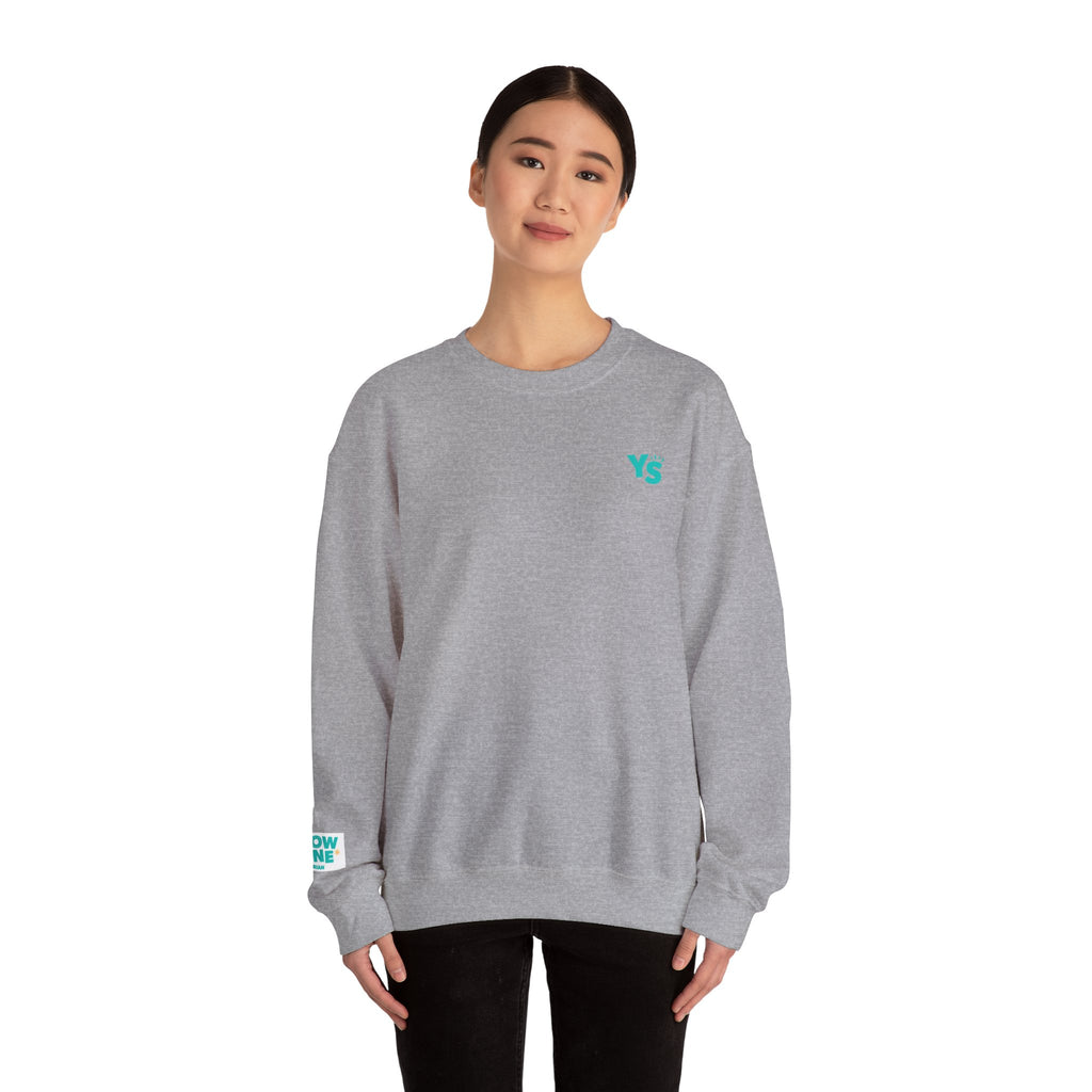 Yellowstone Equestrian Crewneck Sweatshirt – Pastel Logo Mountain Pullover