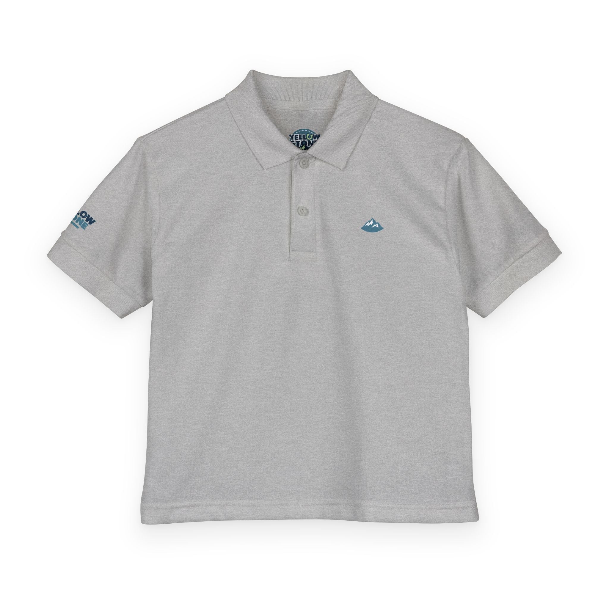 Youth Polo Shirt with Teal "YS" Logo — Kids Riding & Casual Polo