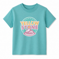 Kids Unisex Short Sleeve T-shirt Teal