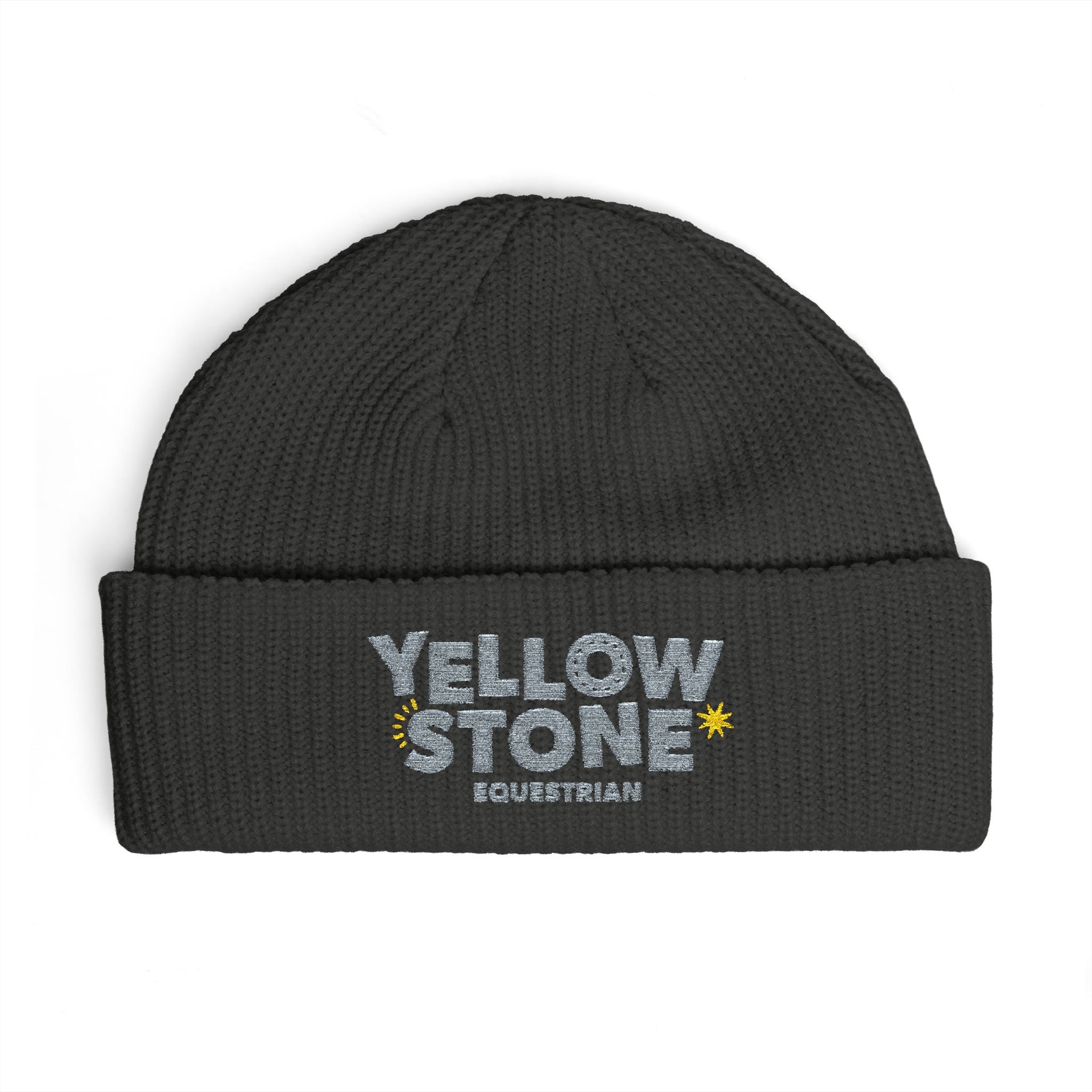 Yellowstone Expedition Cuff Beanie — Embroidered National Park Winter Hat