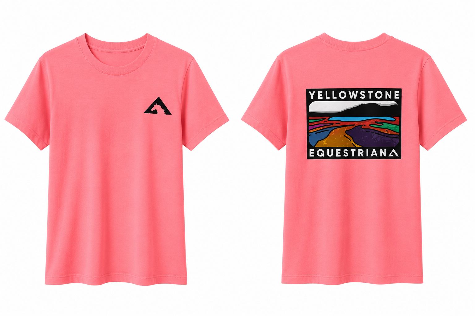 Unisex Kids Short Sleeve T-shirt Pink