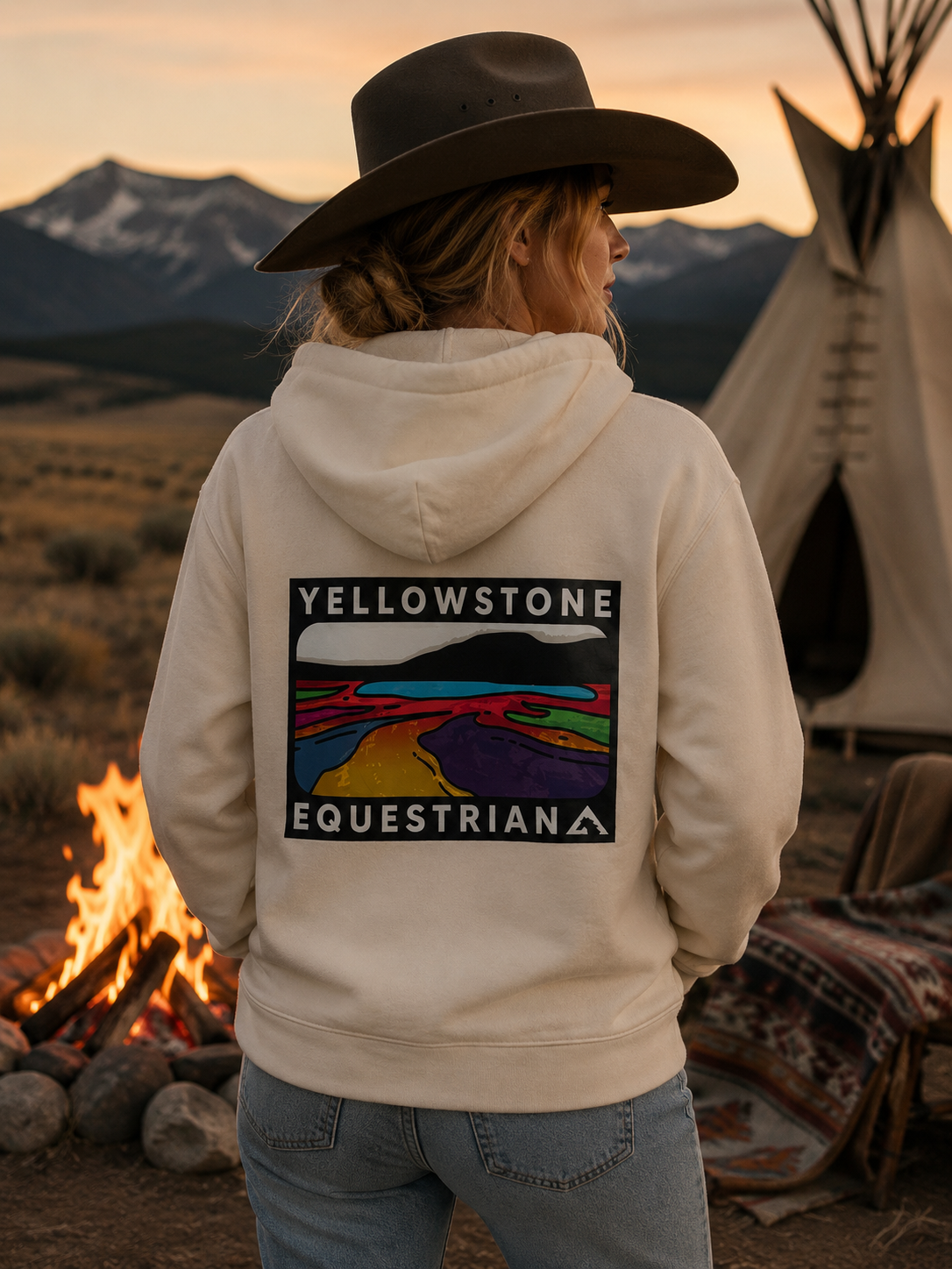 Unisex Heavyweight Hoodie Sand