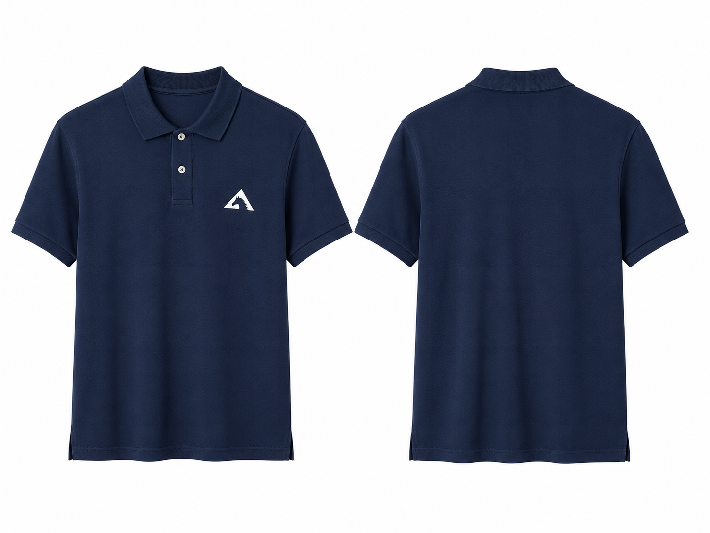 Mens Navy Polo Shirt