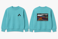 Unisex Kids Sweatshirt Teal