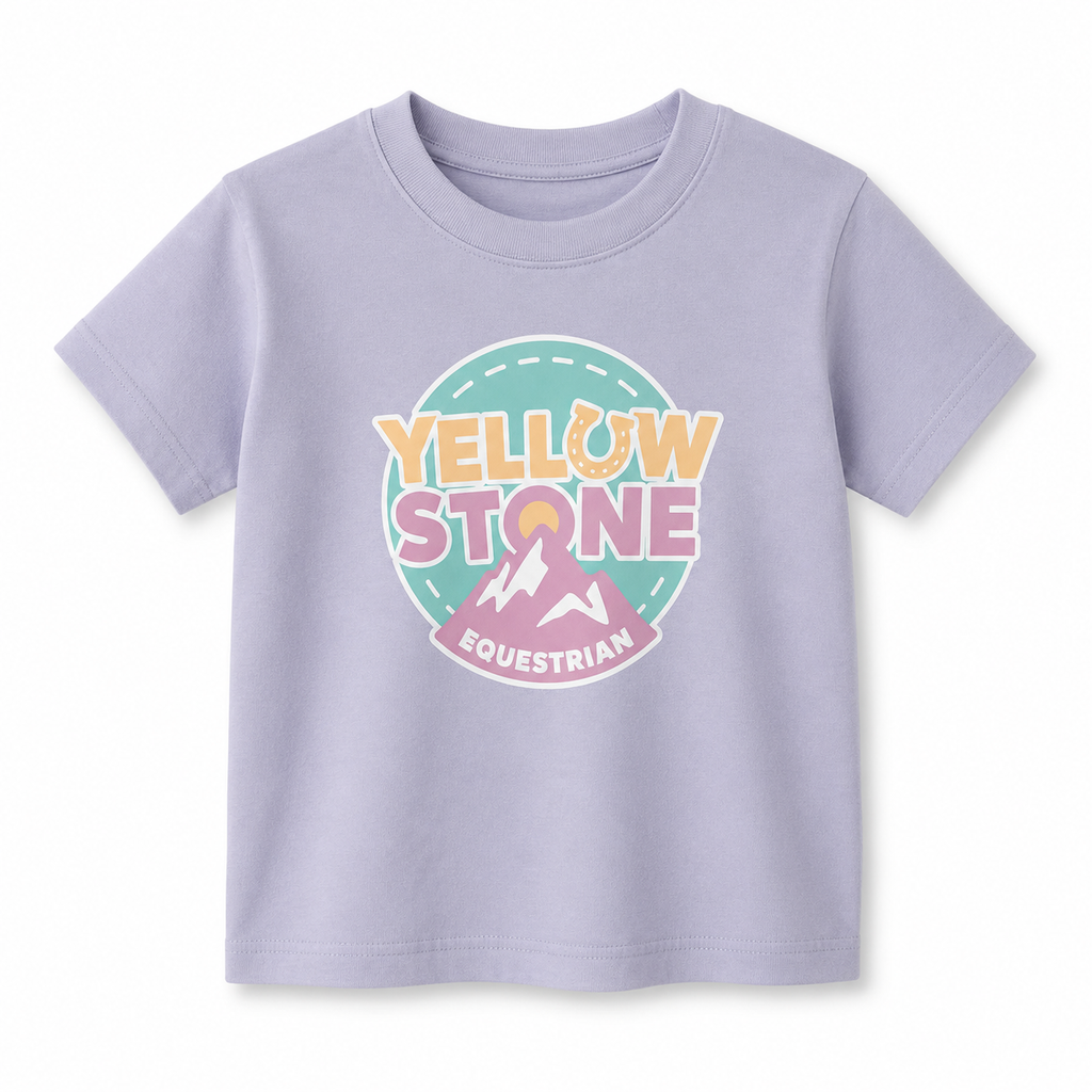 Kids Unisex Short Sleeve T-shirt Lavender